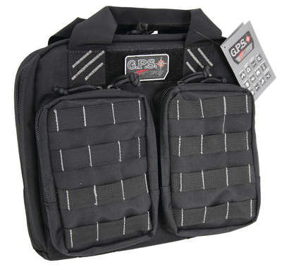 Soft Gun Cases G Outdoors Inc. Tactical GPS TAC DOUBLE RANGE BAG BLACK • Model: Tactical